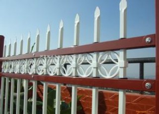 噴塑鐵藝護欄 噴塑鐵藝護欄